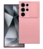 Capa Slide para Samsung S24 Ultra rosa.
